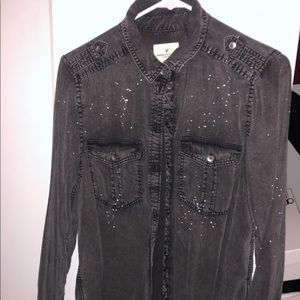 American eagle button down!